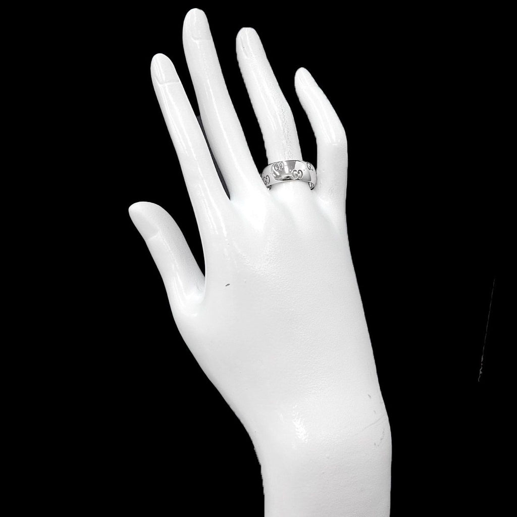 Gucci Icon Ring 18k White Gold — view 7
