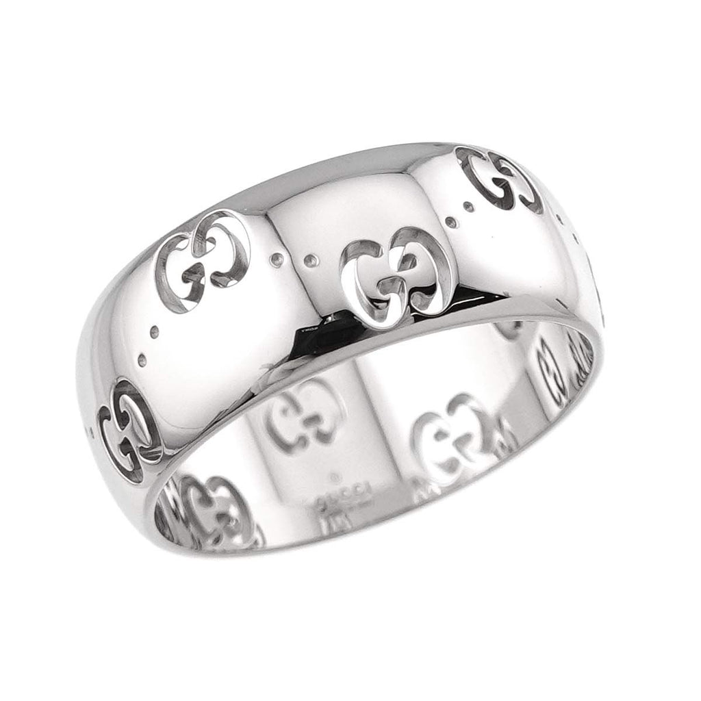 Gucci Icon Ring 18k White Gold — view 5