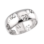 Gucci Icon Ring 18k White Gold — view 5