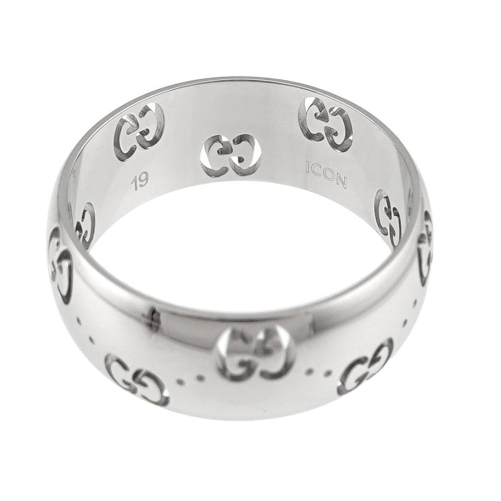 Gucci Icon Ring 18k White Gold — view 4