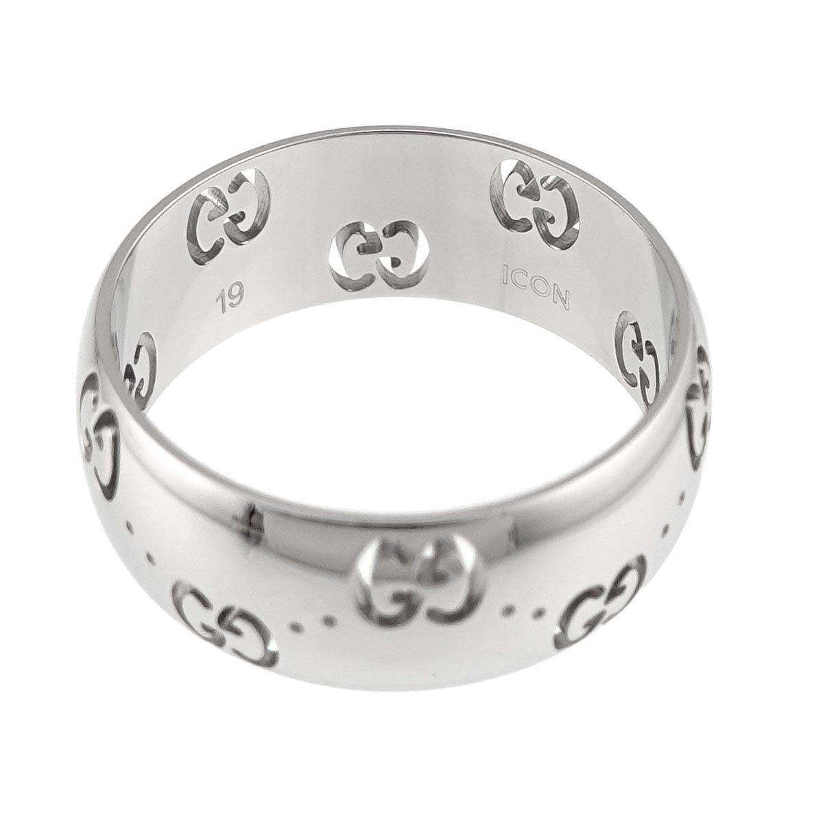 Gucci Icon Ring 18k White Gold — view 4