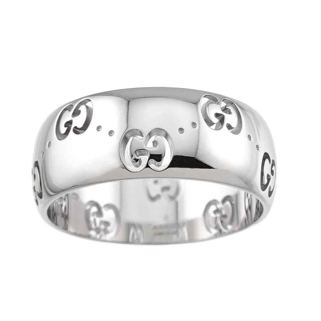Gucci Icon Ring 18k White Gold — view 2