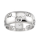 Gucci Icon Ring 18k White Gold — view 2