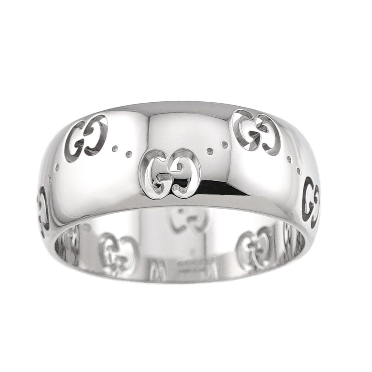 Gucci Icon Ring 18k White Gold — view 2