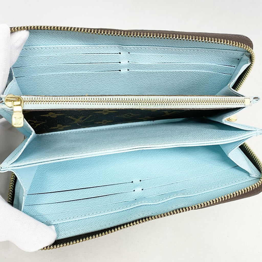Louis Vuitton Wallet Monogram Zippy Vivienne Azur Frosted — view 3