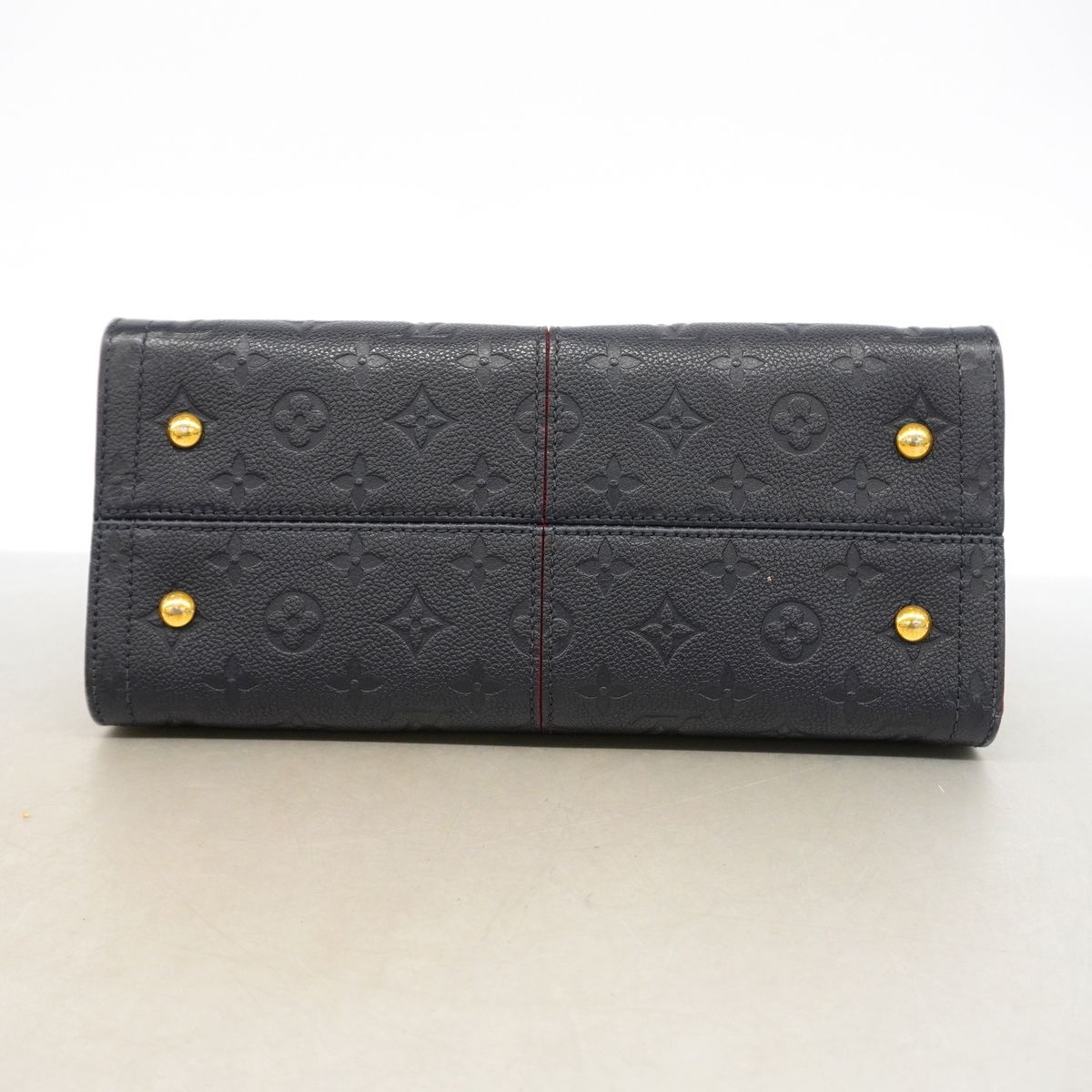 Louis Vuitton Handbag Monogram Empreinte Three PM Marine Rouge 2-Way Bag — view 3