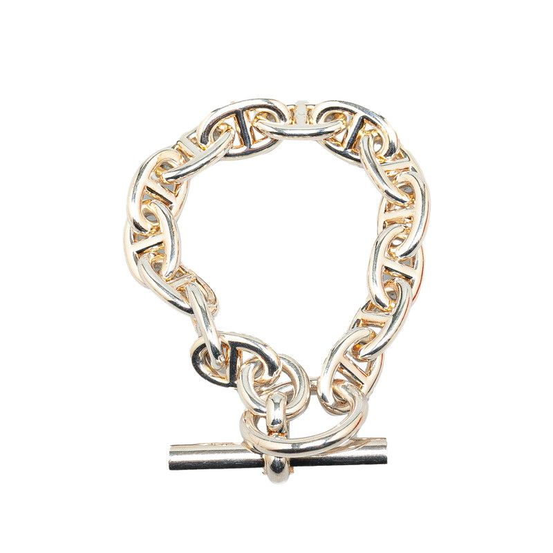 Hermes Chaine D'ancre PM 14 Links Bracelet Silver