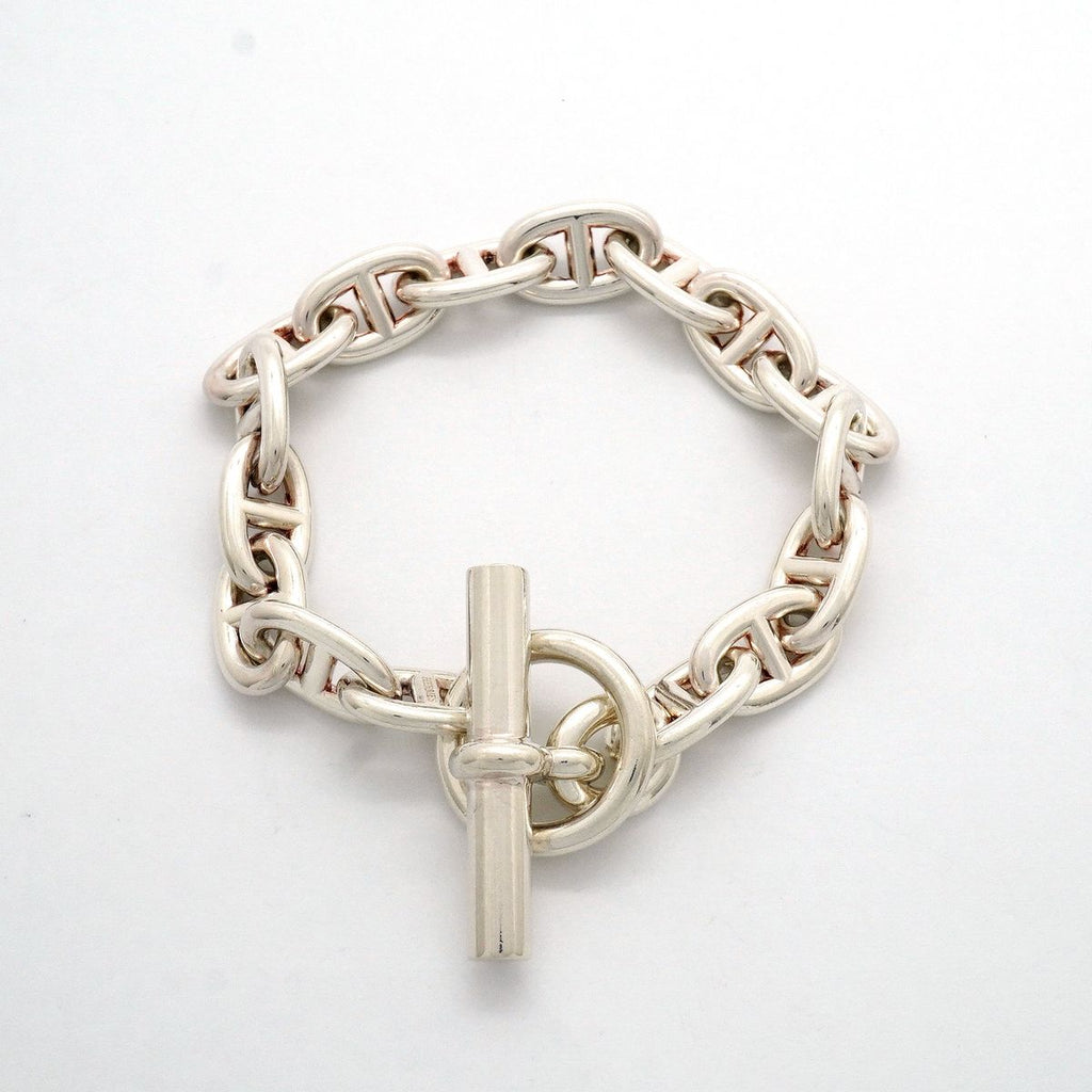 Hermes Bracelet Chaine D'ancre MM 16 Links 925 Sterling Silver — view 3