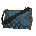 Louis Vuitton Shoulder Bag Monogram Tuffetage Triangle Messenger Turcoise