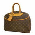 Louis Vuitton Handbag Monogram Deauville Brown