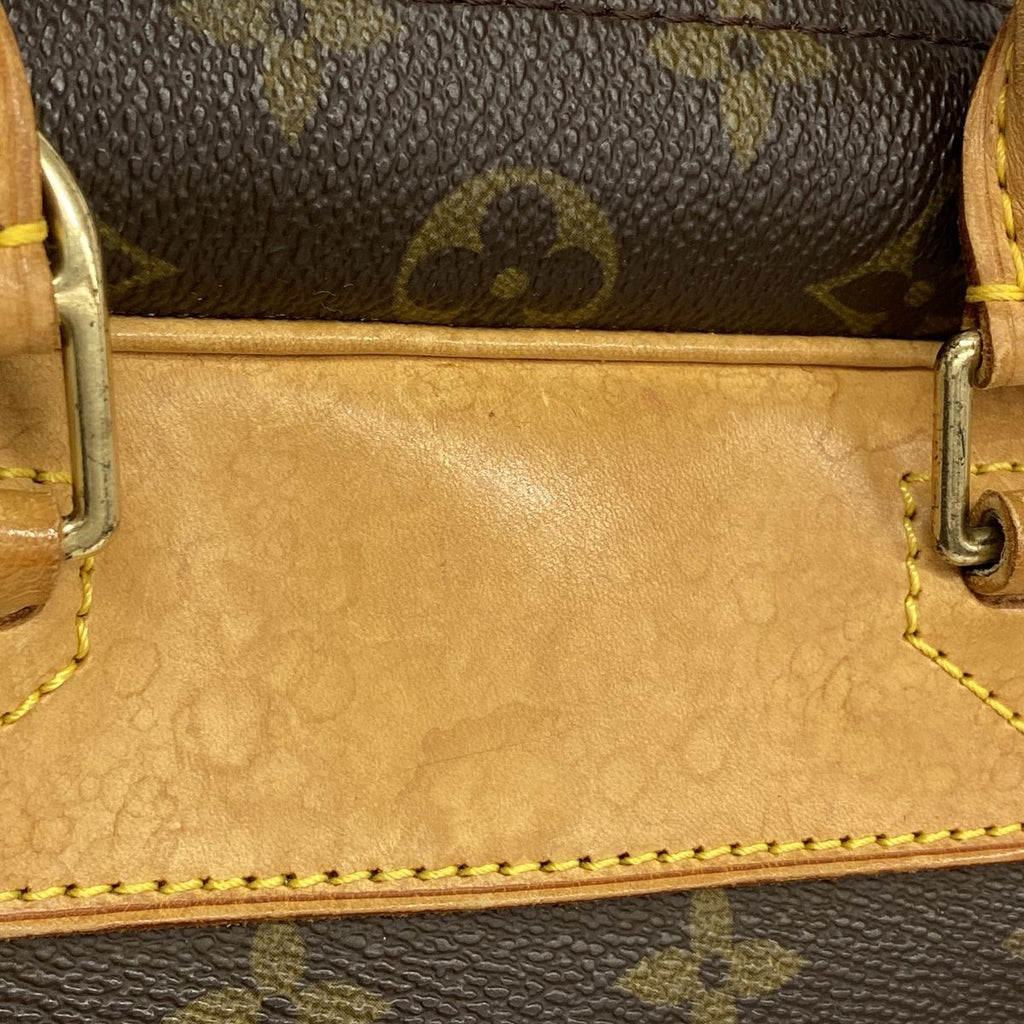 Louis Vuitton Handbag Monogram Deauville Brown — view 8