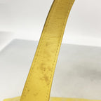 Chanel Tote New Travel Nylon Yellow Silver — view 8