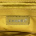 Chanel Tote New Travel Nylon Yellow Silver — view 5