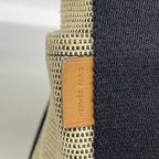 Hermes Handbag Saxo PM Toile H Black Gray Silver — view 7