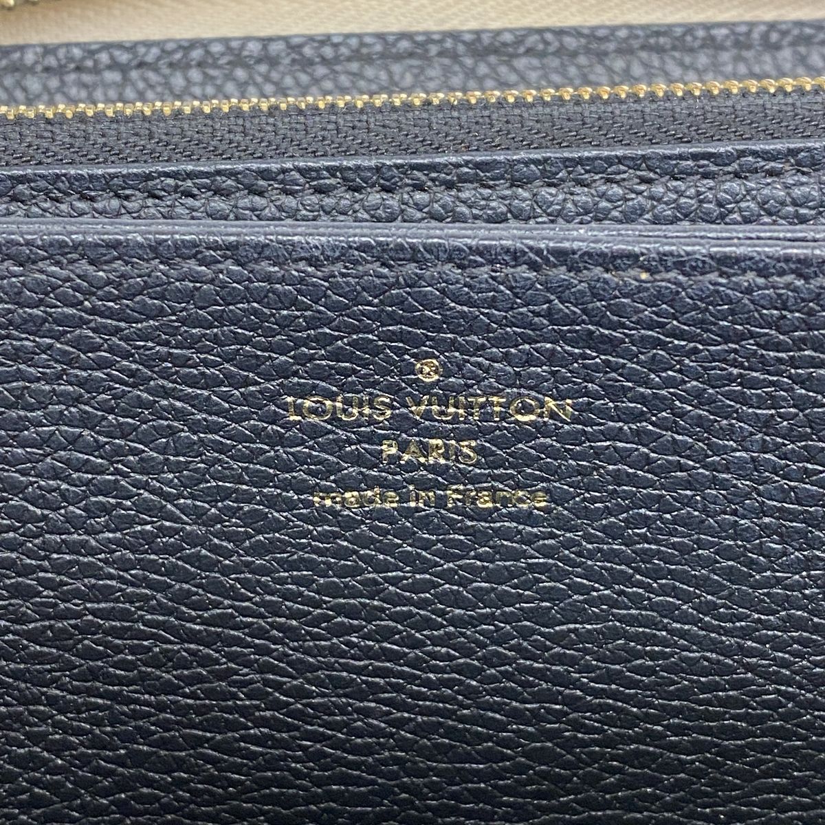 Louis Vuitton Wallet Monogram Empreinte Broderie Zippy Cream — view 4