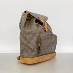 Louis Vuitton Backpack Monogram Montsouris GM Brown — view 2
