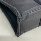 Hermes Handbag Fourre Tout PM Half Leather Canvas Black Silver — view 6