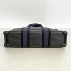 Hermes Handbag Fourre Tout PM Half Leather Canvas Black Silver — view 3