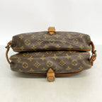 Louis Vuitton Shoulder Bag Monogram Saumur 30 Brown — view 3