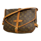 Louis Vuitton Shoulder Bag Monogram Saumur 30 Brown