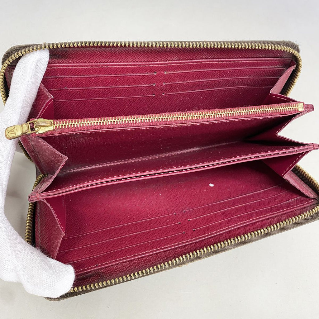 Louis Vuitton Wallet Monogram Zippy Fuchsia — view 3