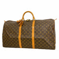 Louis Vuitton Boston Bag Monogram Keepall 60 Brown