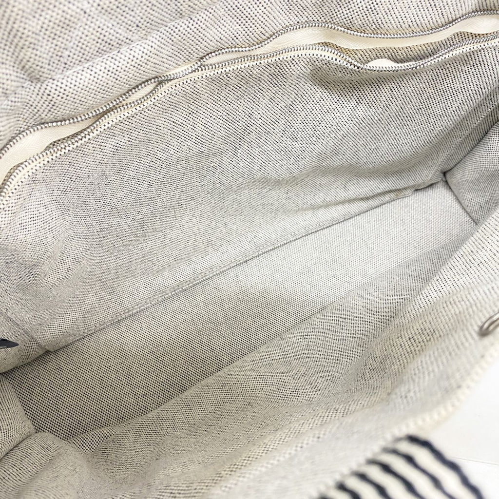 Hermes Tote New Fourre Tout MM Canvas Gray Silver — view 4
