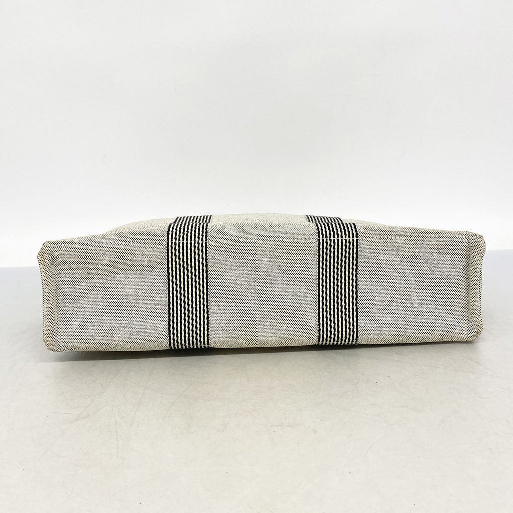Hermes Tote New Fourre Tout MM Canvas Gray Silver — view 3