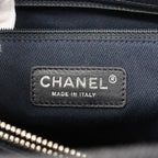 Chanel Tote Denim Navy Silver 2-Way — view 5