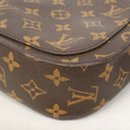 Louis Vuitton Shoulder Bag Monogram Saint-cloud GM Brown — view 6