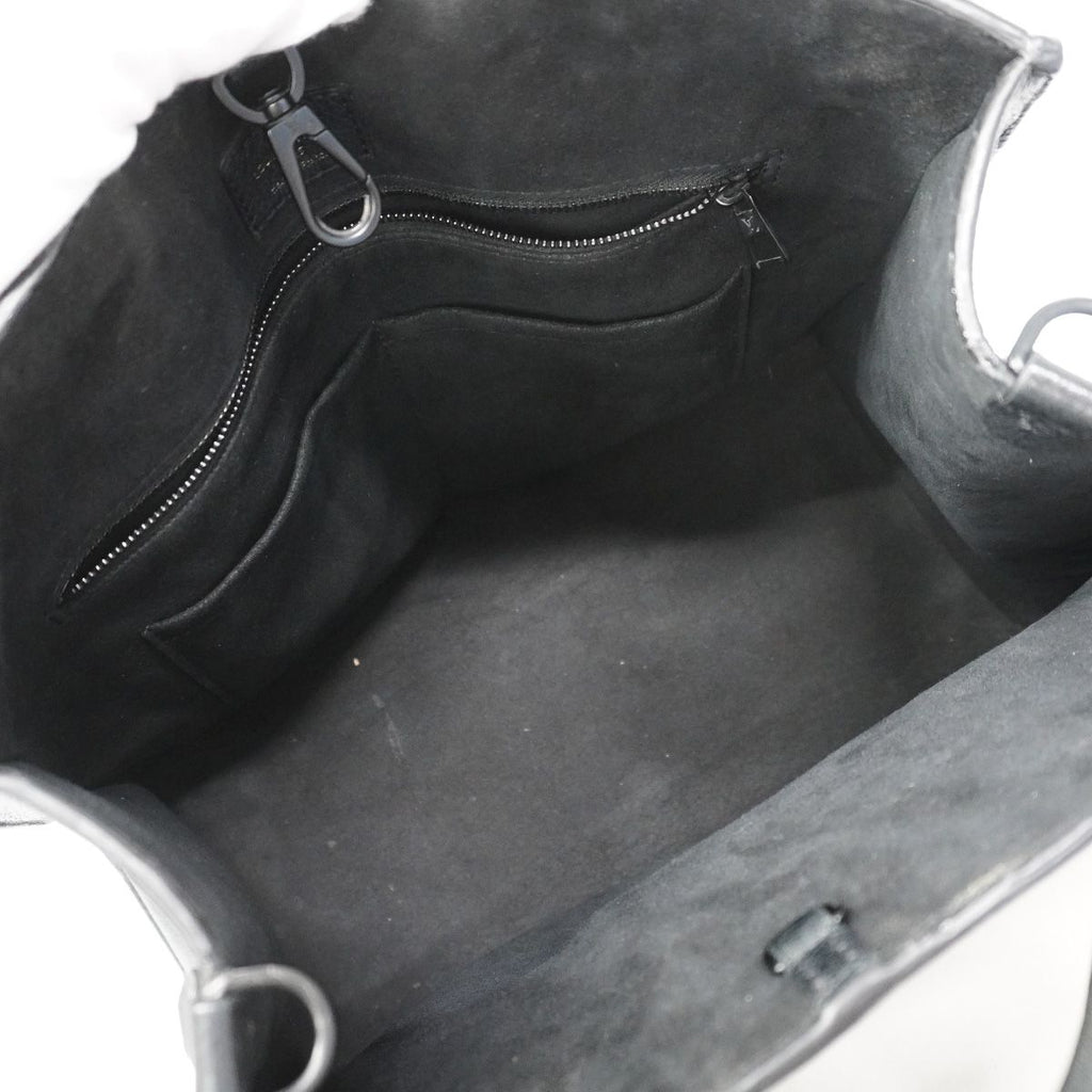Louis Vuitton Tote Lockme MM Noir — view 4