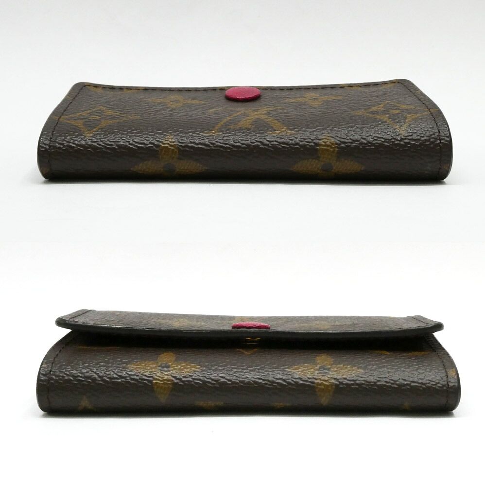 Louis Vuitton Multicles 6 Fuchsia Monogram Key Case Key Holder Coin Purse — view 3
