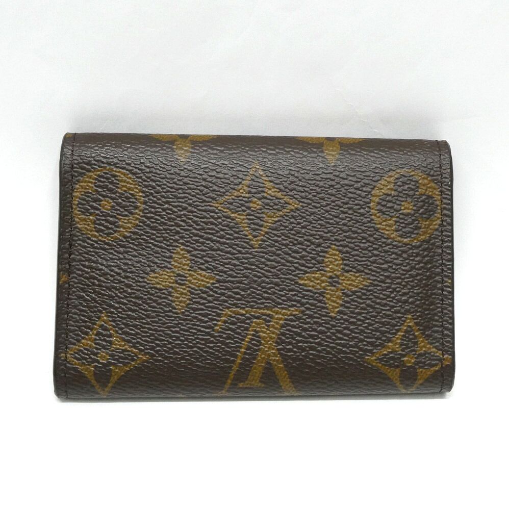 Louis Vuitton Multicles 6 Fuchsia Monogram Key Case Key Holder Coin Purse — view 2
