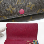 Louis Vuitton Multicles 6 Fuchsia Monogram Key Case Key Holder Coin Purse — view 7