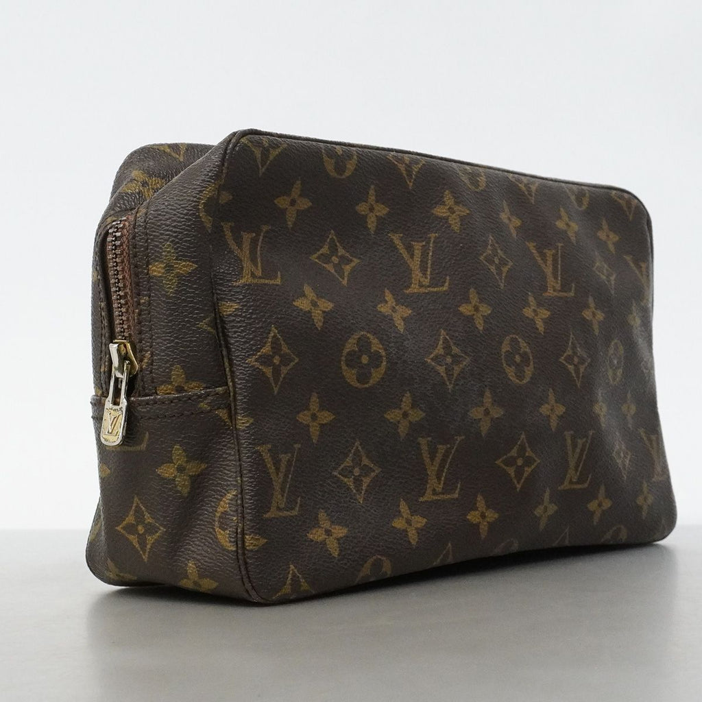 Louis Vuitton Pouch Monogram Trousse Twillet 28 Brown — view 2