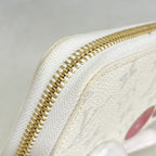 Louis Vuitton Wallet Monogram Cherry Zippy Takashi Murakami Blanc — view 5
