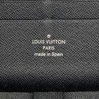 Louis Vuitton Wallet Damier Graphite Zippy Organizer Black Gray — view 4