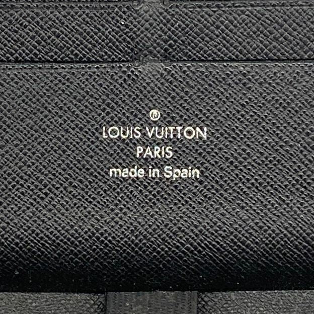 Louis Vuitton Wallet Damier Graphite Zippy Organizer Black Gray — view 4