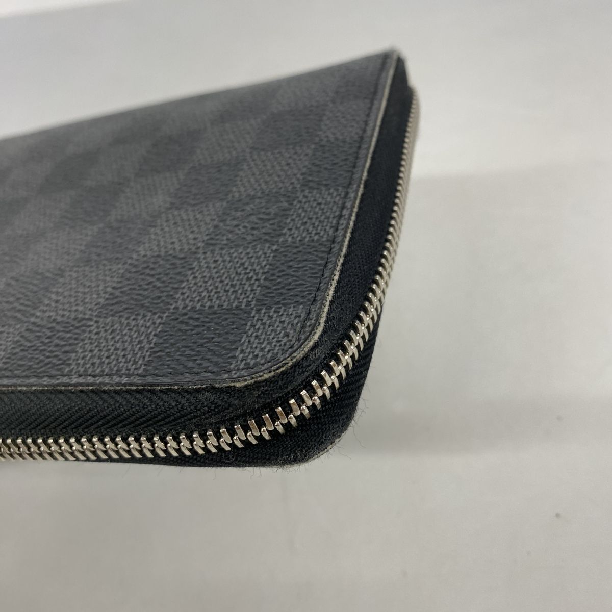 Louis Vuitton Wallet Damier Graphite Zippy Organizer Black Gray — view 7