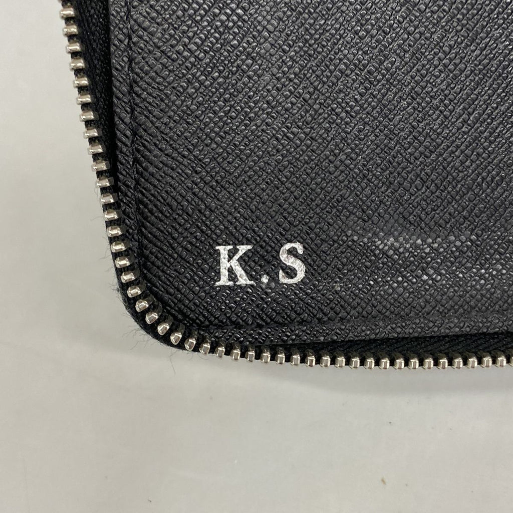 Louis Vuitton Wallet Damier Graphite Zippy Organizer Black Gray — view 5