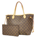 Louis Vuitton Tote Monogram Neverfull MM Rose Beige