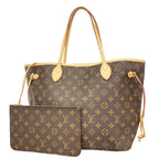 Louis Vuitton Tote Monogram Neverfull MM Rose Beige