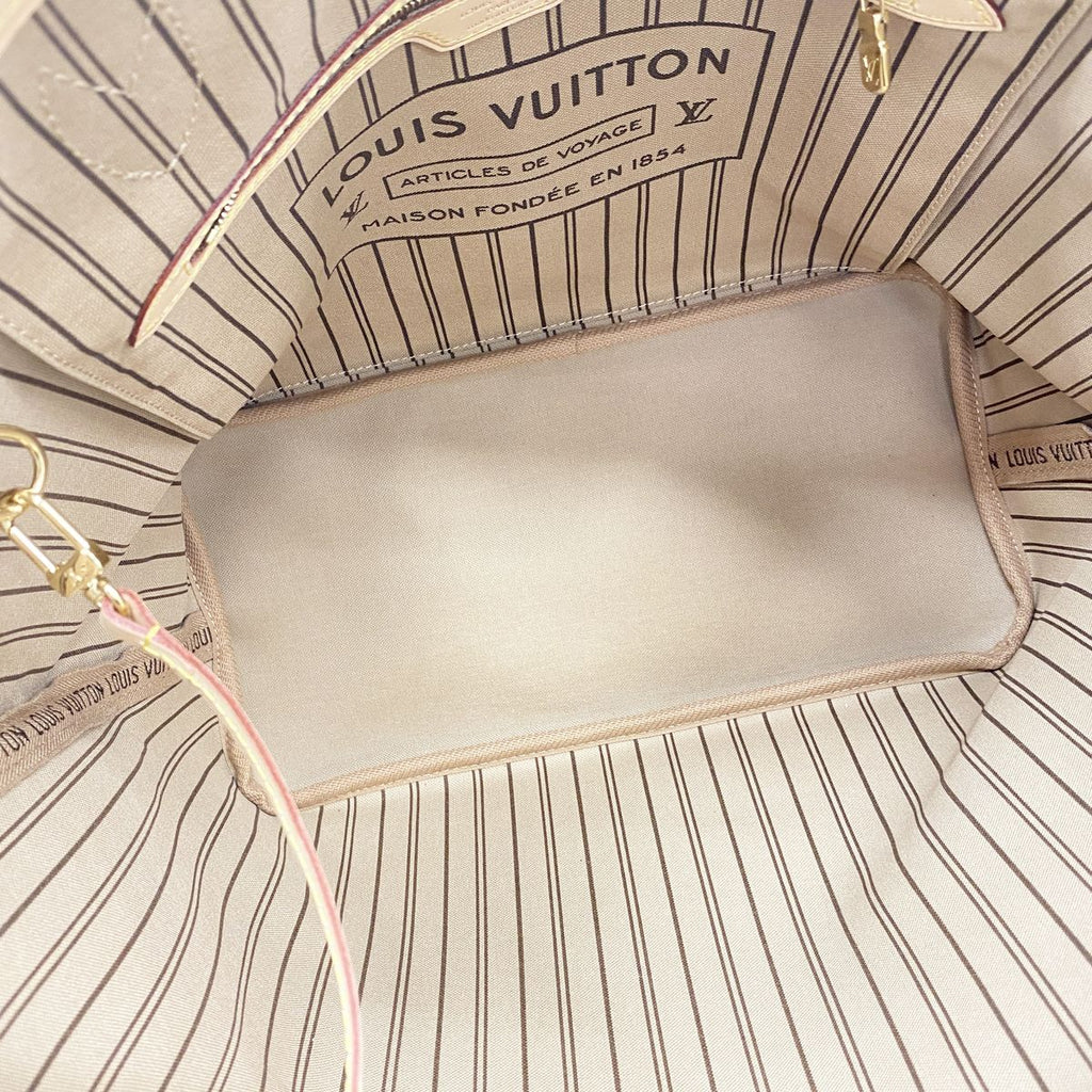 Louis Vuitton Tote Monogram Neverfull MM Rose Beige — view 4