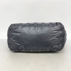 Chanel Tote Coco Cocoon Nylon Black Silver — view 3