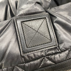 Chanel Tote Coco Cocoon Nylon Black Silver — view 8