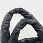 Chanel Tote Coco Cocoon Nylon Black Silver — view 6