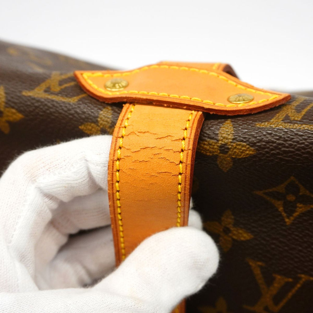 Louis Vuitton Shoulder Bag Monogram Saumur 35 Brown — view 8