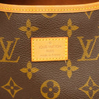 Louis Vuitton Shoulder Bag Monogram Saumur 35 Brown — view 5