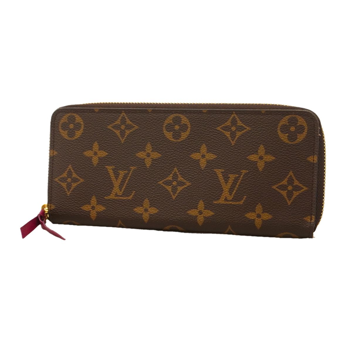 Louis Vuitton Wallet Monogram Portefeuille Clemence Fuchsia
