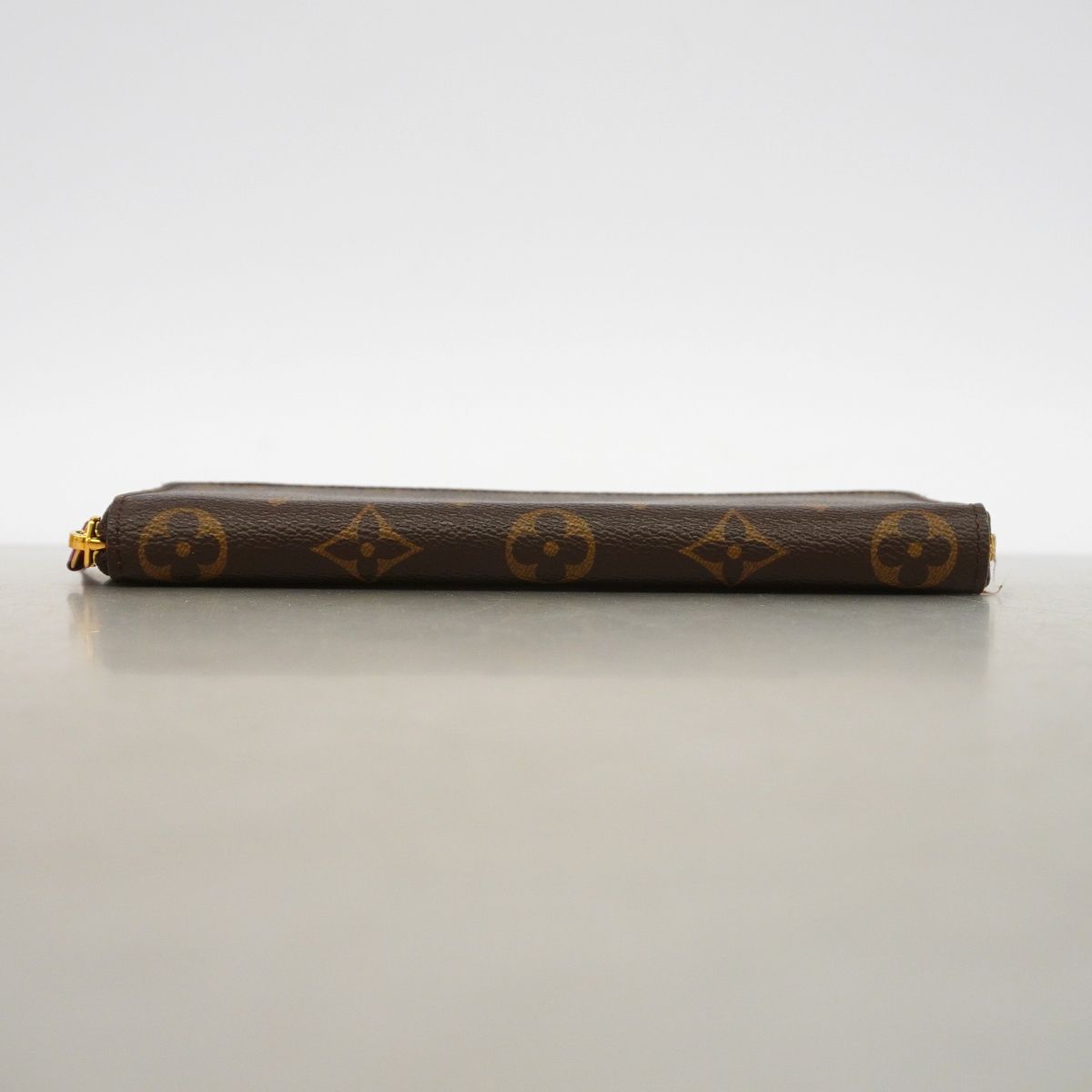 Louis Vuitton Wallet Monogram Portefeuille Clemence Fuchsia — view 3